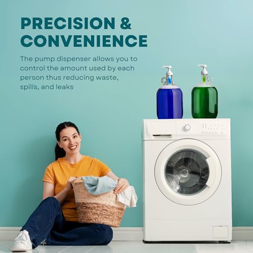 image for Shveesy Gallon Pump Dispenser - for Plastic or Glass Bottles – Heavy