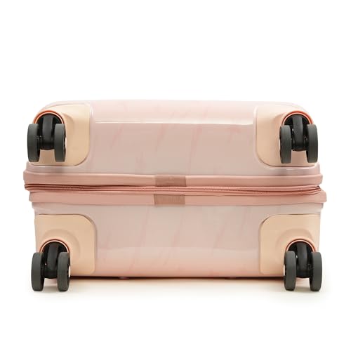 Image of YAYAVAR Princess Kids Trolley Suitcase - 65L | Hard-Sided Printed Cabin Luggage with 8 Wheels, Number Lock, Scratch Resistant, Lightweight Travel Bag (50cm)