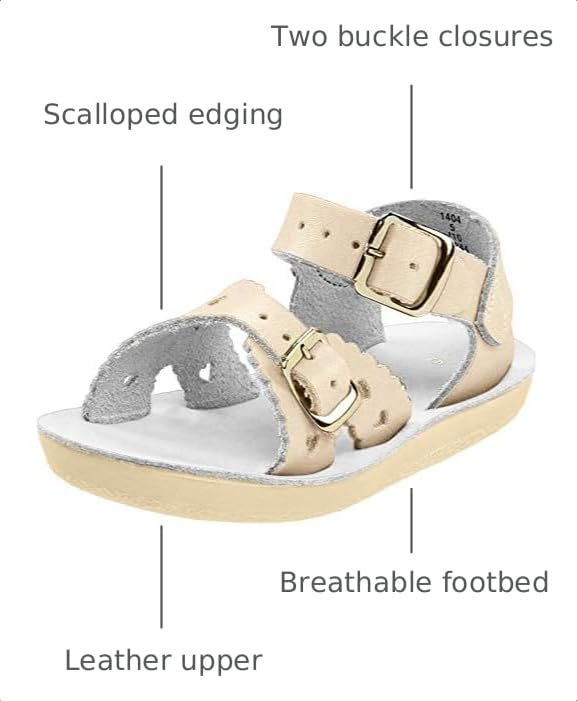 Image of Sun-San Sweetheart Little Kid Leather Sandals