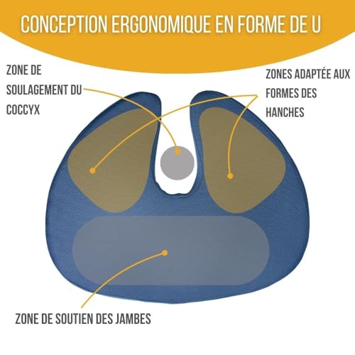Oreiller Bambou pour d'Assise Inphysio® Finition Haute Densité - 7