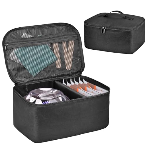 Sac de rangement pour chauffe-cire portable mallette esthéticienne organisateur épilation