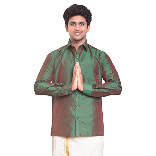 Image of THANGAMAGAN Men's Regular Fit Shirt