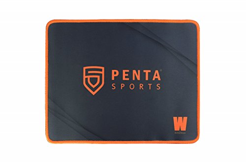 WASDkeys P100 Gaming Mauspad Pro Mousepad Mouse Mat - Stoff - Gummierte, Rutschfeste Unterseite - Hochwertiges Material - 320 x 250 x 3mm - Schwarz