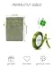 Imagen de HAPZUR Kit 30 Bolsas Yute Verdes + 1 Cinta Raso Verde + 30 Colgantes Trébol 4 Hojas para Detalles