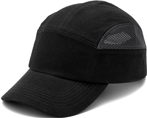 Pyramex EHP50011-7 Peak Bump Cap, 7 cm, Black/Grey