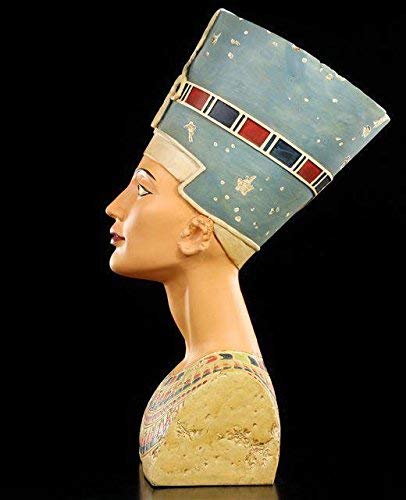 Nofretete Busto Grande 49,5 cm - Egipto Estatua, Figura de Decoración