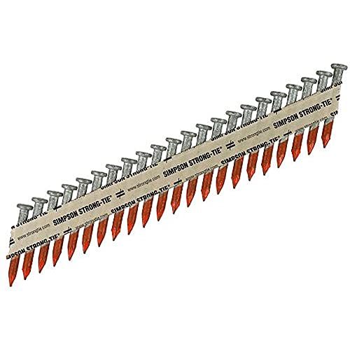 Simpson Strong-Tie N8HDGPT500 Strong-Drive 33° SCN Smooth-Shank Connector Nail — 1-1/2 in. x .131 in. HDG (500-Qty)