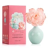 COCORRรNA Color Changing Sola Flower Diffuser, 3.38 Fl Oz, Cashmere Vanilla