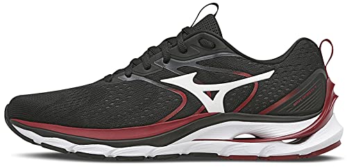 Tênis Mizuno DYNASTY 4 masculino, Preto/Vermelho, 41