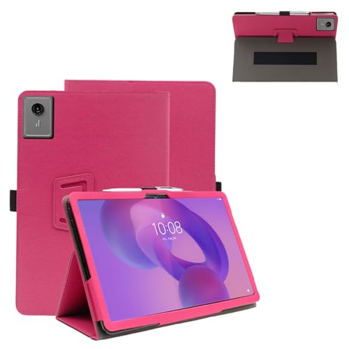 For Lenovo Idea Tab Plus �P�[�X�yVaele �z 12.1�C���` �^�u���b�g �P�[�X 360°�S�ʕی� ��܂�X�^���h�����p���� �y���z���_�[�t�� �㎿PU���U�[ �L�Y�h�~ �y�� �S�ʕی� Lenovo Idea Tab Plus