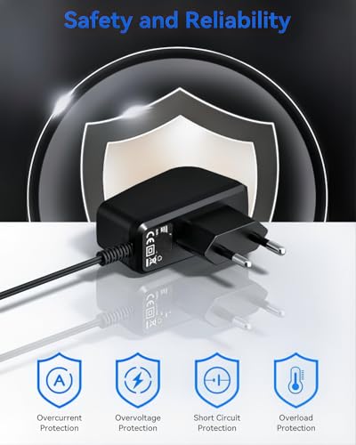Kabel Ładowania 5,5V do Prasawek Okiennych Kärcher, Zasilanie Zamienne do Modeli WV5, WV6, WV2, KWI 1, WV1, KV4, WV2 Plus, WV45, WV51, WV52, WV55, WV70, WV5 Premium, WV5 Plus