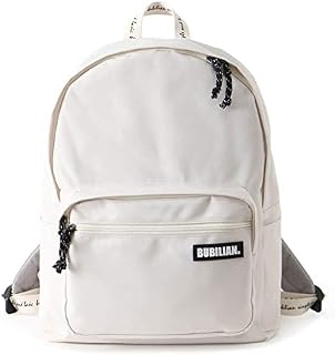 Bubilian Unisex Premium Backpack/School Bag / 7 Color/Made in Korea/Daily Backpack (Cream)
