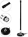 Long Range 27MHz Soft Whip Magnetic Base CB Radio Antenna with PL-259 BNC Male Connector for Cobra Midland Uniden Maxon President Vehicle Car Truck Mobile Handheld CB Radio Police Scanner, Eifagur