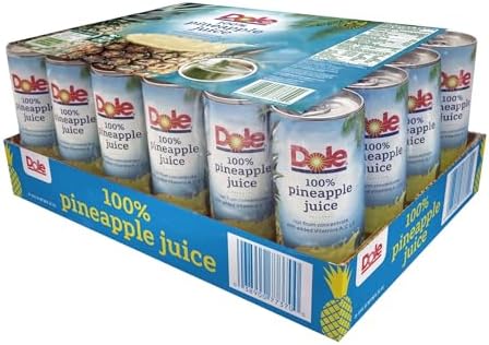 DOLE PINEAPPLE JUICE CAN CALORIES visual data 7