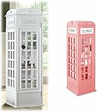 Design vintage Unico : inspirée des cabines téléphoniques classiques, cette étagère à 5 niveaux ajoute un charme nostalgique à n'importe quelle pièce. Parfait pour présenter vos articles préférés, il combine style et fonctionnalité. Idéale pour les salons, les bureaux ou les chambres, cette pièce unique améliore votre décoration tout en offrant un grand espace de rangement. Un incontournable pour tout amateur de maison
