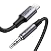 UGREEN Lightining naar 3.5mm Aux Kabel MFi Certificering Compatibel met iPhone 14/13/ 12/11(2M)