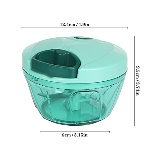 Manual Food Chopper Hand Chopper, Cambom Hand Pull String Vegetable Chopper Onions Chopper, Durable Bpa Free Food Safe Material (2 Cup), 550Ml #TOP5