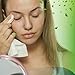 Dr. Fischer Tea Tree Oil Eye Wipes - Eyelid Wipes for Sensitive Eyes with Hyaluronic Acid and Chamomile, Makeup Remover, Daily Cleanser (30 wipes)