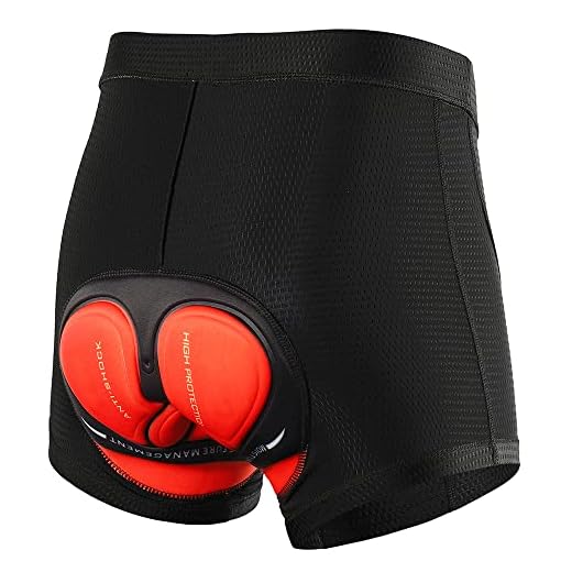 Lixada Radunterhose Herren Fahrrad Unterwäsche mit Atmungsaktive 3D/5D Hohen Dichte Gepolstert Sitzpolster MTB Radfahren Unterwäsche