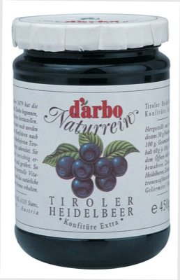 Darbo Nat. 450g, Heidelbeer 50% 6 x 450 g
