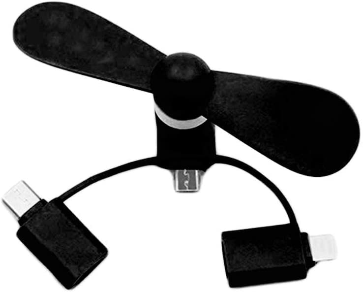 Mini ventilatore portatile 3 in 1 USB per casa, viaggi, ufficio, mini ventola per cellulare,...