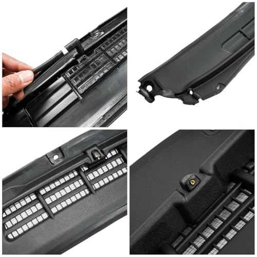 image for Turmaul Windshield Wiper Cowl Panel Grille for 2004-2012 Chevy Chevrol