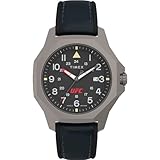 [TIMEX(タイメックス)] ＵＦＣ ウォッチ クォーツ 10気圧防水 ミネラルガラス ブラック文字盤 TW2V85700 メンズ[正規品]