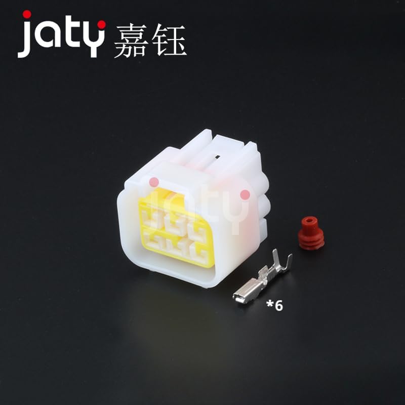 Miniatura 3 de JATY 5set 6-pin DJ7061Y-2.3-1121 motocicleta impermeable empalme conector FW-C-6FM-B