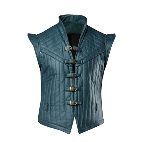 CosFantasy Mens Renaissance Waistcoat Vest Sleeveless Jacket Halloween Cosplay Costume