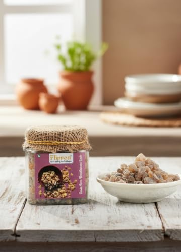 Image of Oman Pure Frankincense Resin (65 Gm) | Boswellia carterii | Natural Aromatic Incense Resin | Frankincense Tears & Granules | for Pooja, Meditation & Home Fragrance | Long Lasting Aroma