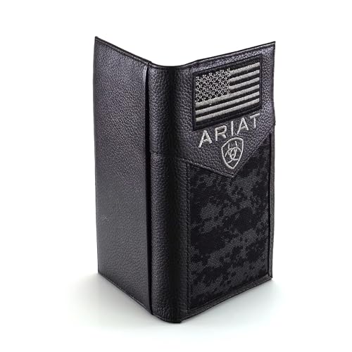 ARIAT Sport Patriot Rodeo Wallet Black One Size2