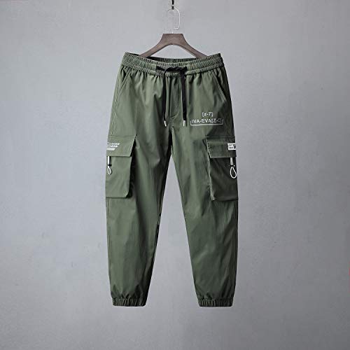 MOKEWEN Men's Women Cargo Streetwear Cyberpunk Techwear Pants3