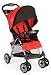 Kolcraft Cloud Plus Lightweight Compact Stroller, Fire Red