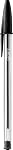 BIC Cristal Orginal Stylo à bille, point moyen (1.0mm), Avec Tungsten carbure boule pour un flux lisse, les couleurs assorties, 14-Count