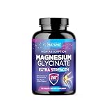 Magnesium Glycinate 250mg - High Absorption Chelated Magnesium Supplement - 100% Pure Magnesium Glycinate - Stress, Sleep, Heart, and Muscle Health Support - Non-GMO, Vegan, Gluten-Free (120 Tablets)