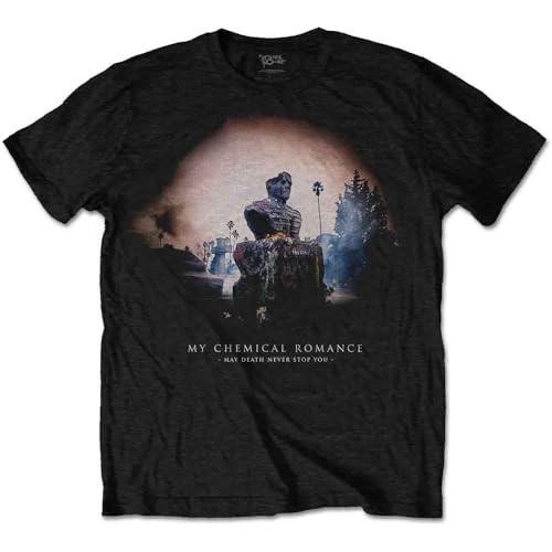 T-shirt My Chemical Romance May Death vêtement rock noir pour look grunge alternatif