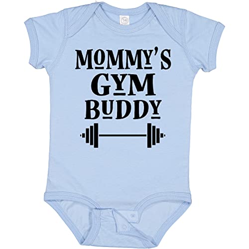 Image of inktastic Mommy Gym Buddy Workout Baby Bodysuit