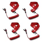 RKURCK 4 Pack Stop Kill Switch Safety Lanyard Band Engine Motor Tether for All Kawasaki Jet Ski JS JT JH JB JF 300 440 550 650 750 800 900 1100 1200 1500 92072-3809