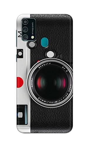 Image of Printed Hard Back Cover Case for Samsung Galaxy F41 | Samsung Galaxy M21s Back Cover (Vintage Camera) -1302