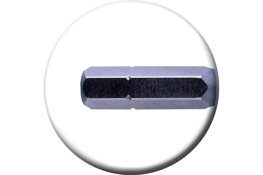 Exact Cutting Tap Bit M6 1/4 Inch Bit Shank HSS DIN 3126, Multicolor, 59x14x9 mm - Image 3
