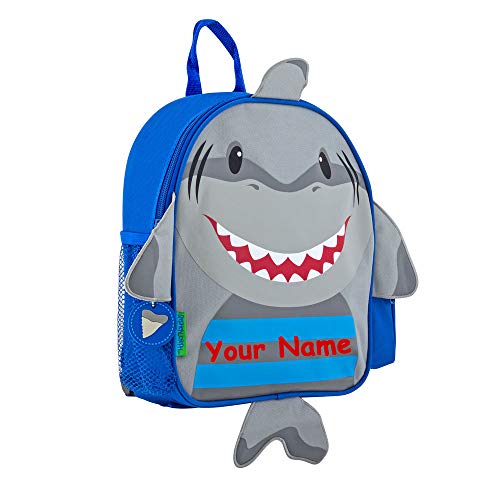 Personalized Shark Mini Sidekick Backpack with Custom Name2