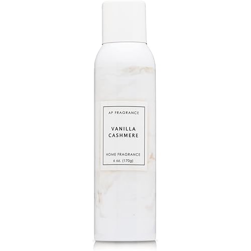 Room Fragrance Air Freshener Spray Concentrated Bathroom, Kitchen, Car, or Office Deodorizer, U.S.- Made by AP Fragrance (Vanilla Cashmere)