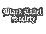 HUDAEN Black Label Society Logo Iron On Patch