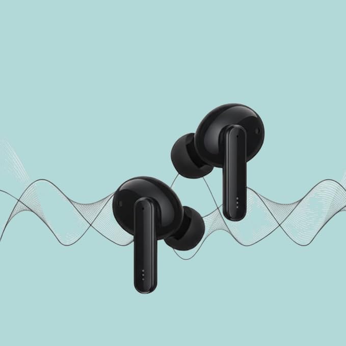 Image of Buds 2a Wireless Earbuds Active Noise Cancelling 42dB Hybrid ANC Bluetooth 5.4 Headphones, 12.4mm Dynamic Driver for Big Bass, 4 Mic Clear Call, Sport Ear Buds for Android (Black)