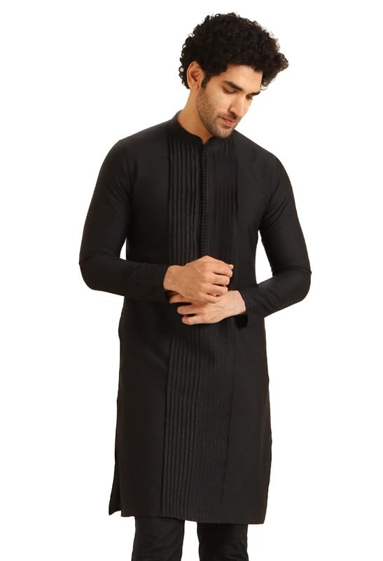 kisah Men's Cotton Blend Solid Regular Kurta-picture-31