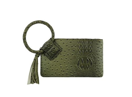Image of Womens Clutch Purse Wristlet Wallet Evening w /Hand Strap Casual Formal Vegan Leather - Metro Muse