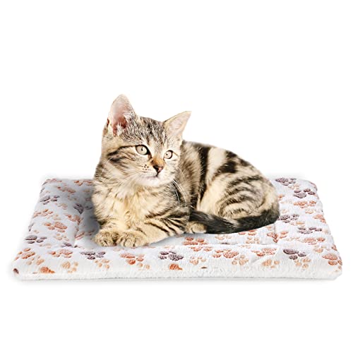 Dealott Dog Cat Bed Mat, 24 Inch Reversible Dog Crate Pad, Machine Washable Kennel Pad, Soft Pet Mattress Pet Cushion For Dog Sleeping #TOP23