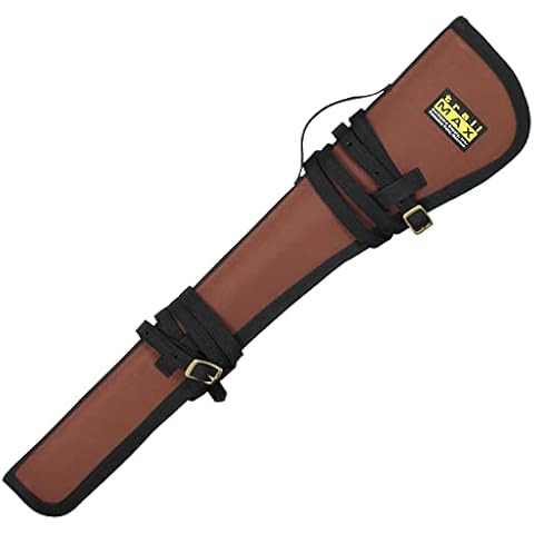 TrailMax Carbine Rifle Scabbard, Gun Case, Up to 24 inch Barrel, Attaches to Horse Saddle, ATV/UTV, Shock Absorbent, Heavy Duty Polyester Shell, Outfitter Scabbard Cover
