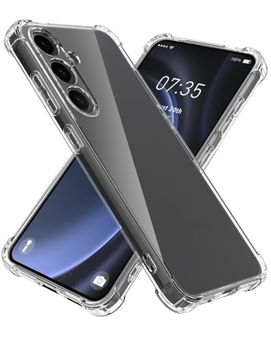 Image of Back Clear Cover case for [Samsung S24 FE] Transparent Boom Back Cover Case for [Samsung S24 FE] TPU BumB - Transparent