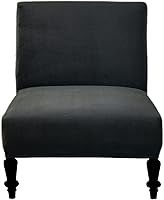 Vista 24 de Funda para silla sin brazos Eco-Ancheng - Fundas removibles, lavables e impresas para sala de estar y comedor